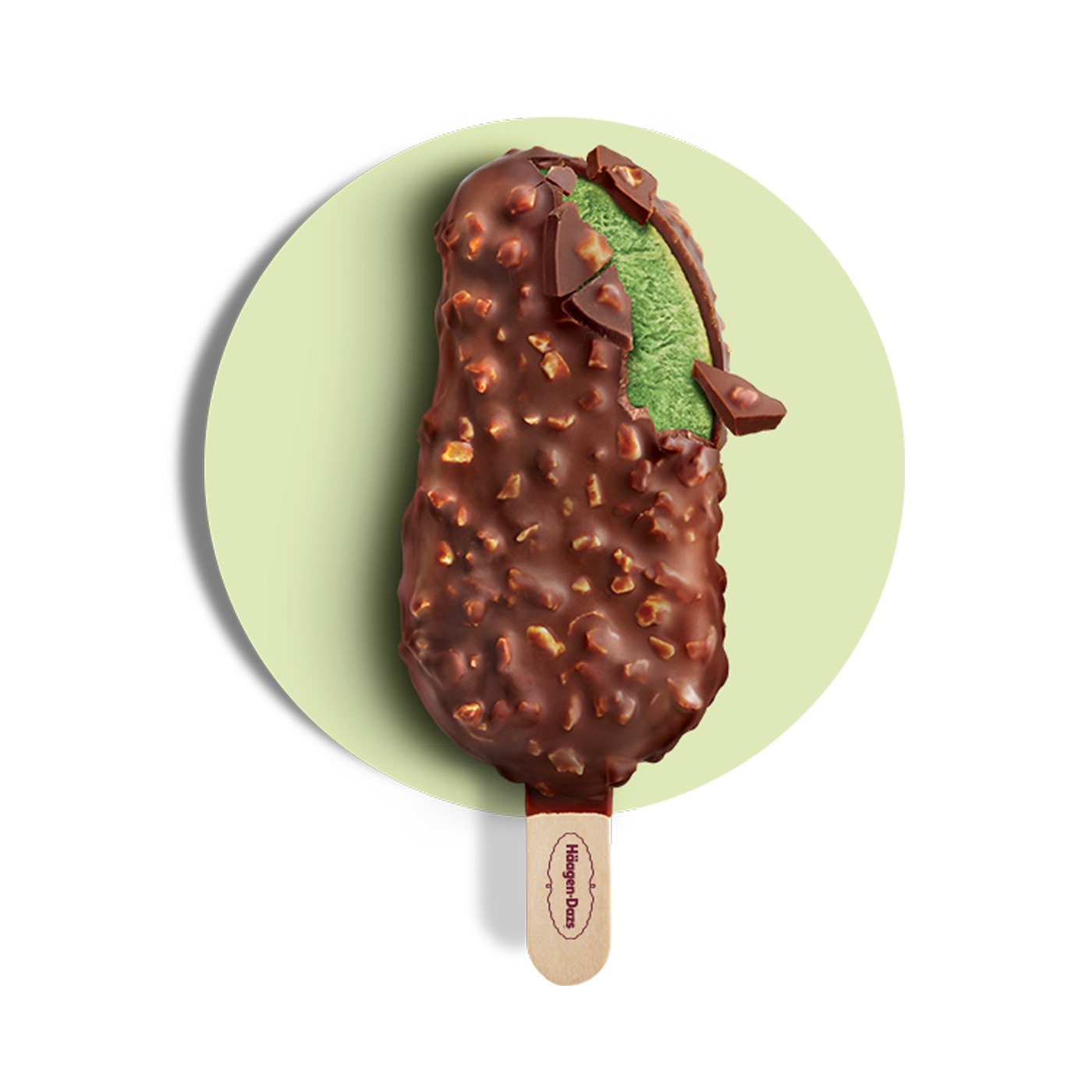 green tea and almond plinth