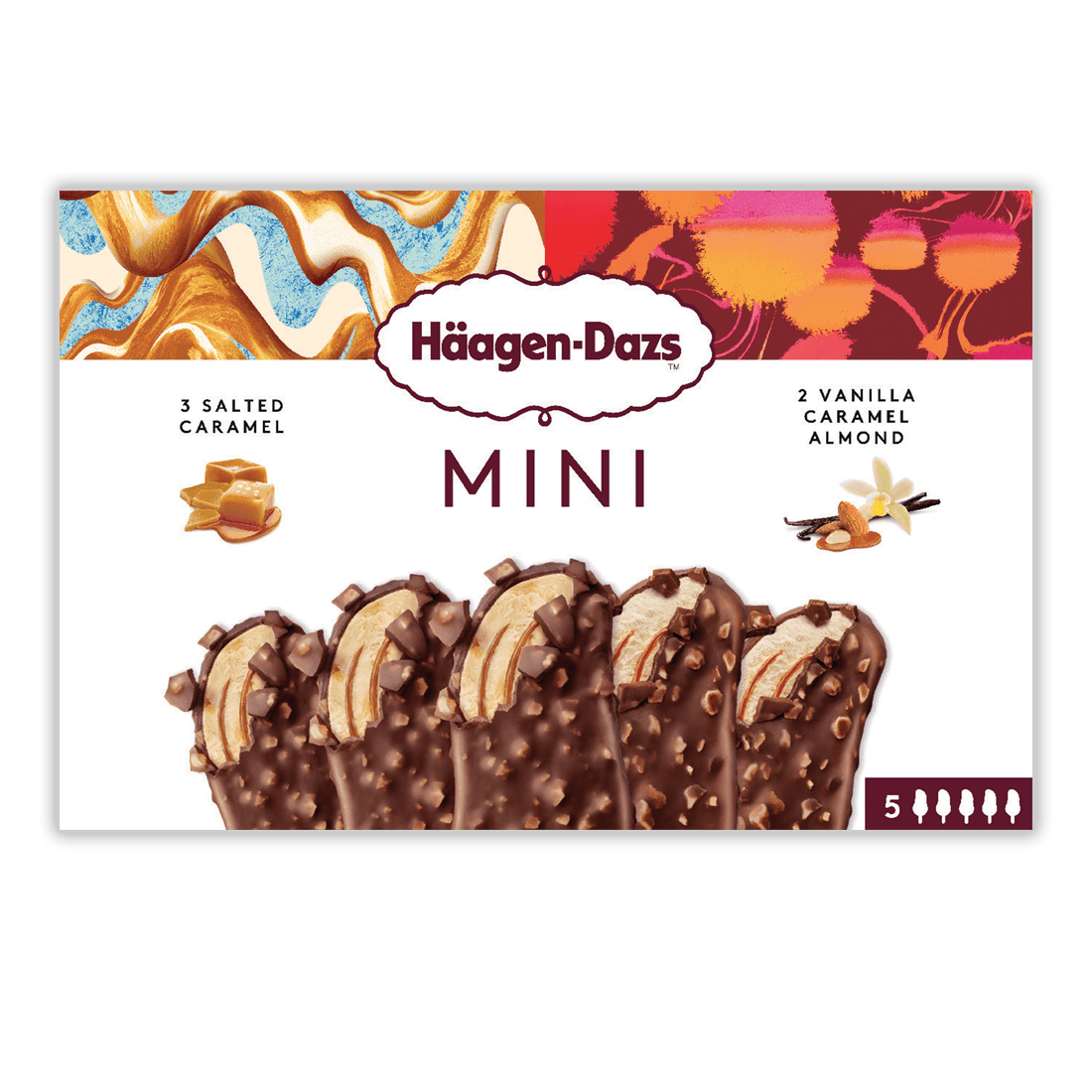 salted caramel and vanilla caramel almond mpk